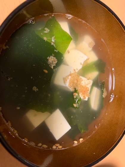 旨味たっぷり　中華スープ