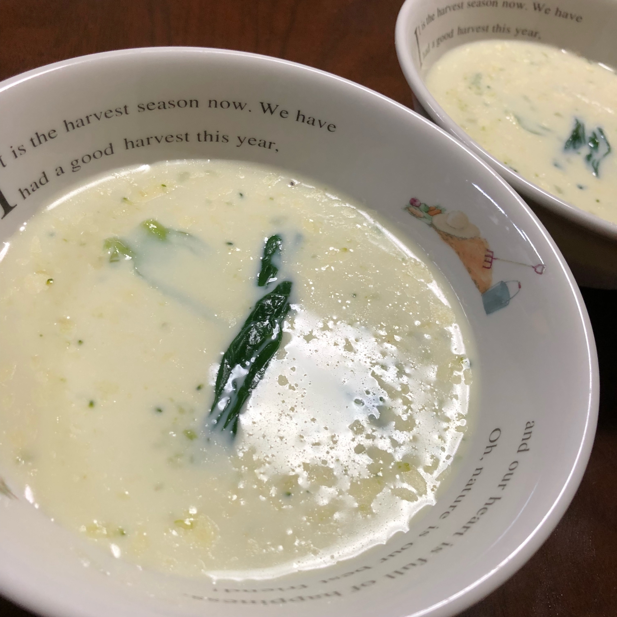 ブロッコリーの冷製スープ
