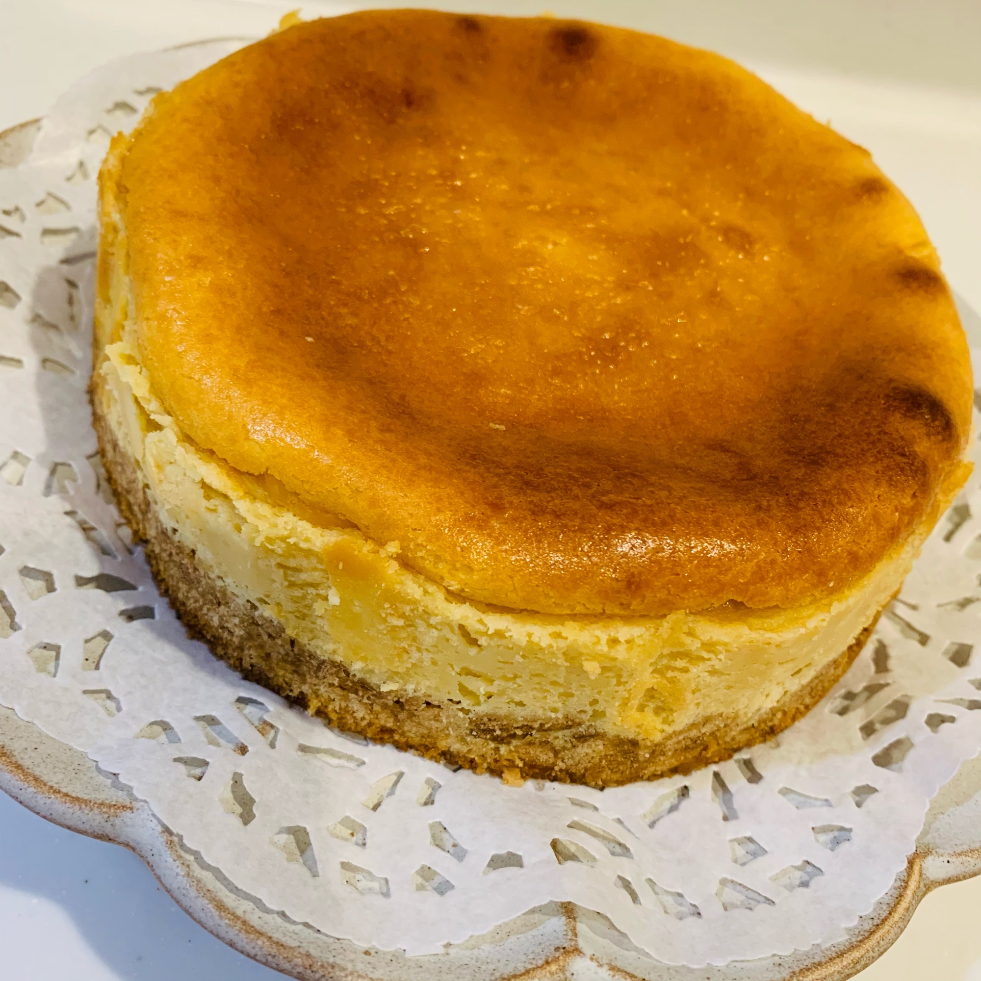 簡単混ぜるだけベイグドチーズケーキ