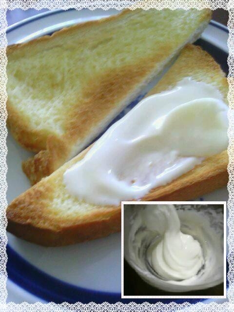 スライスチーズでちょっとだけクリームチーズもどき