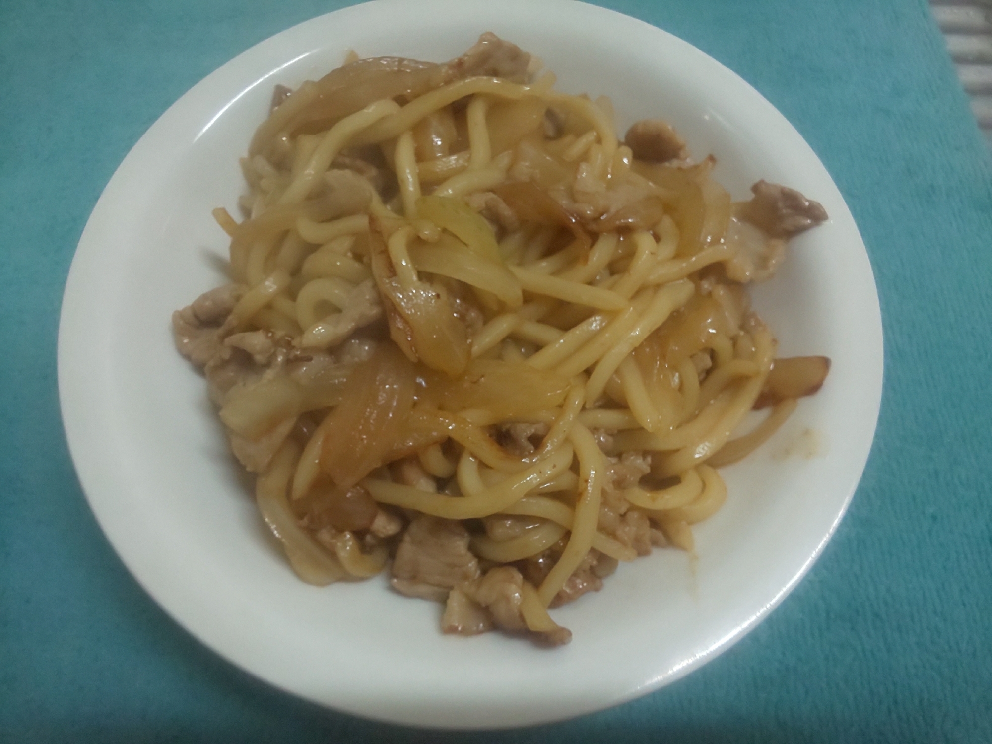 レモンでさっぱり♪焼きうどん