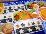 すぐ出来る　☆　のりパンチ弁当(ごはん部分)　☆