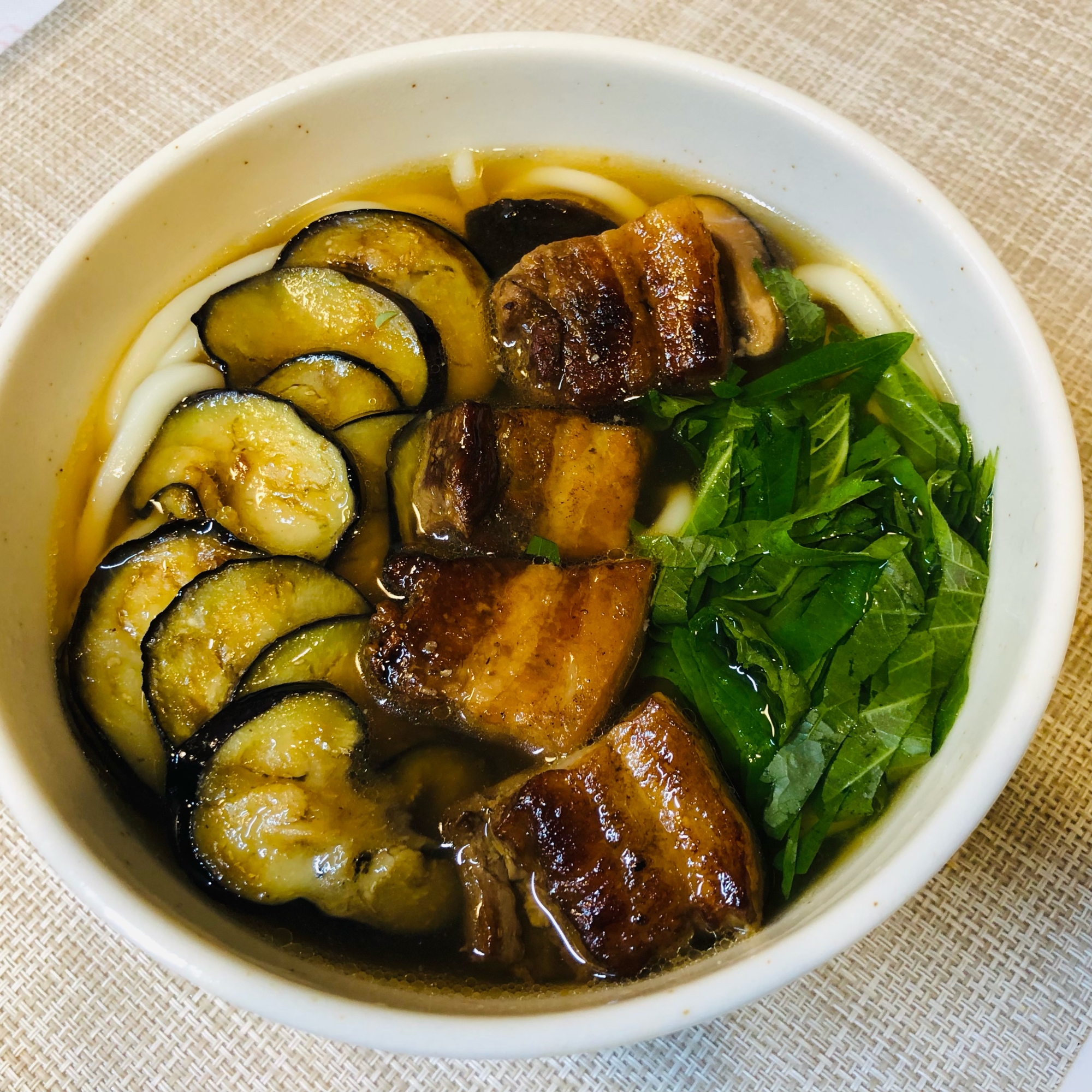 豚肉の角煮うどん★