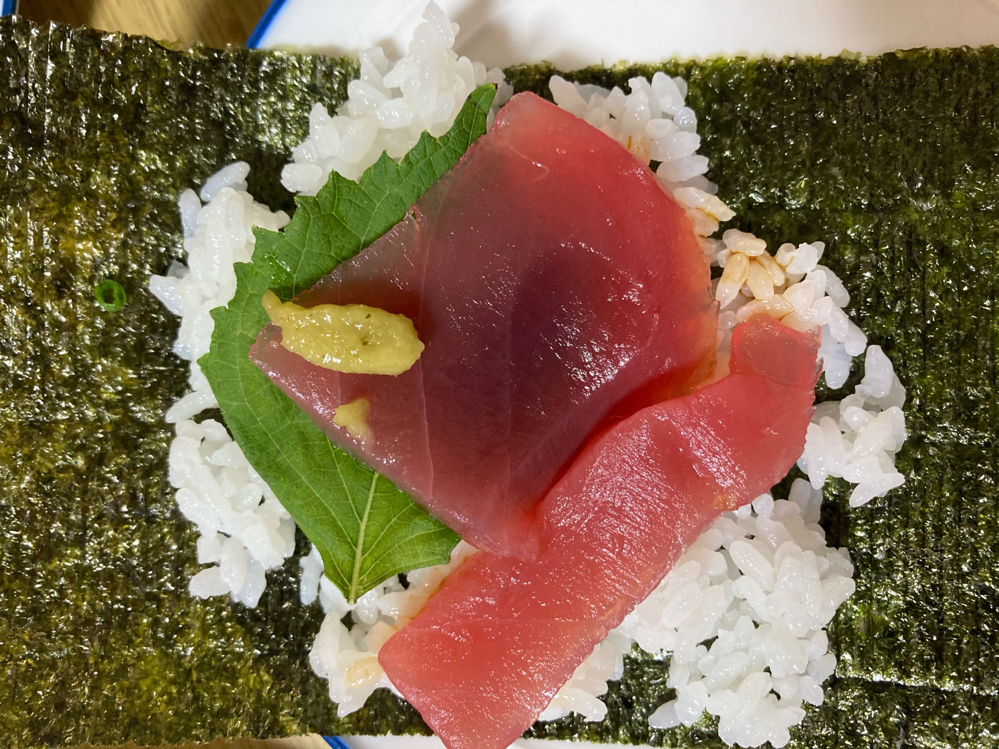 まぐろのっけずし
