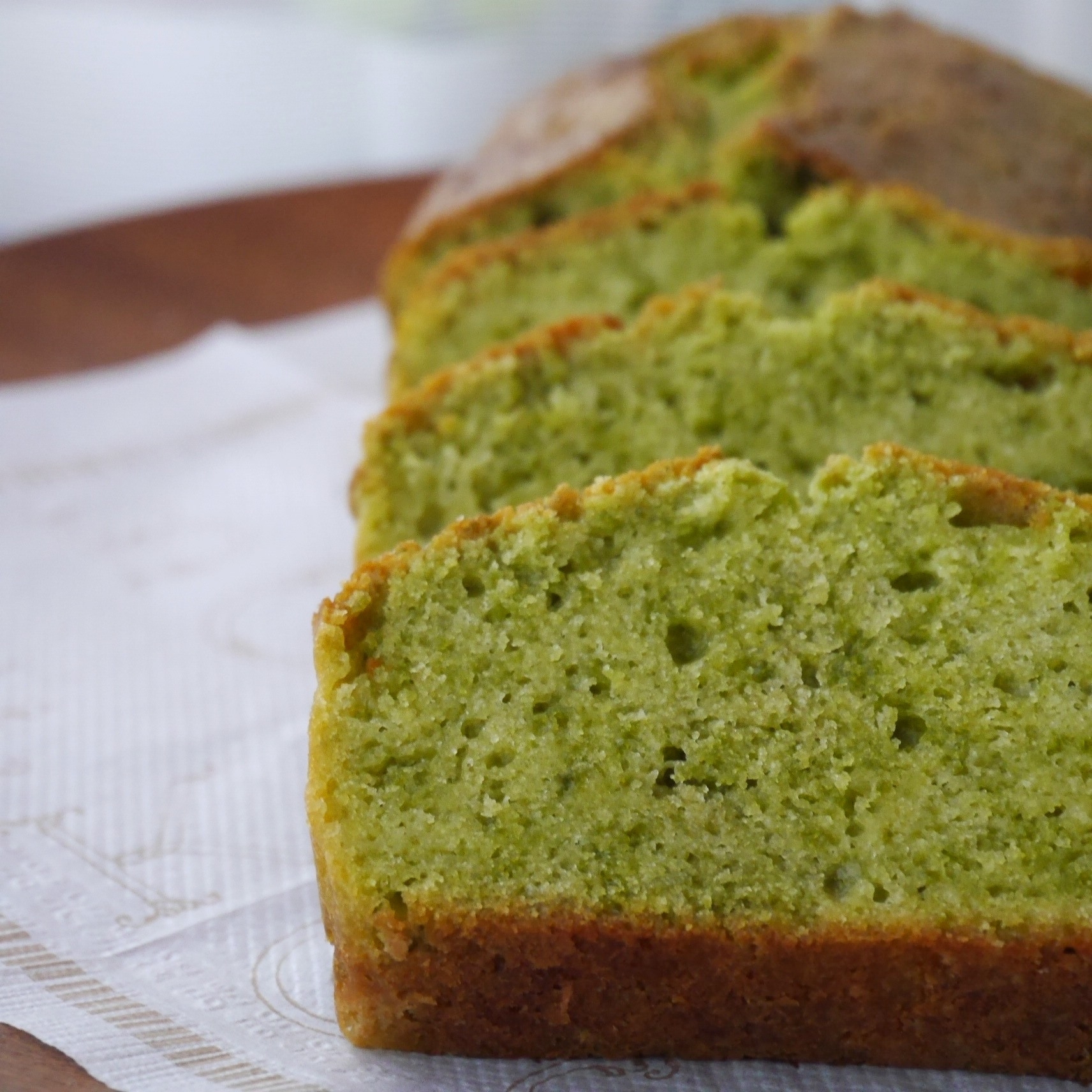 抹茶パウンドケーキ★順番に混ぜるだけ