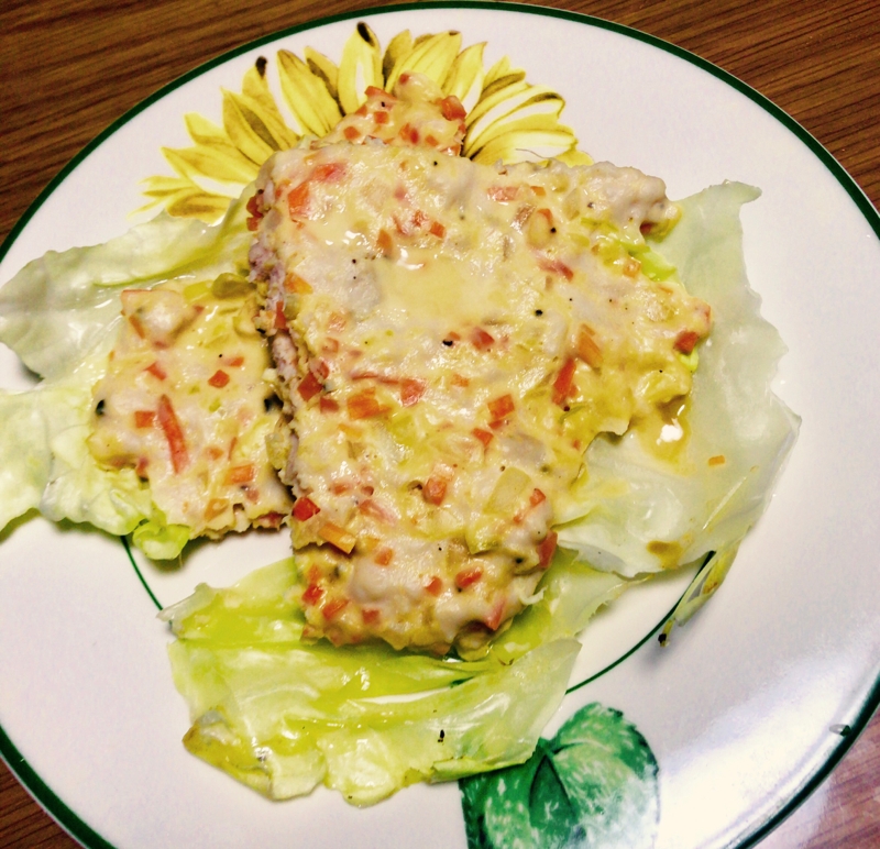 鶏胸肉と野菜のふわふわ蒸し☆