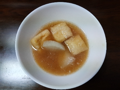 味噌汁♡大根・油あげ