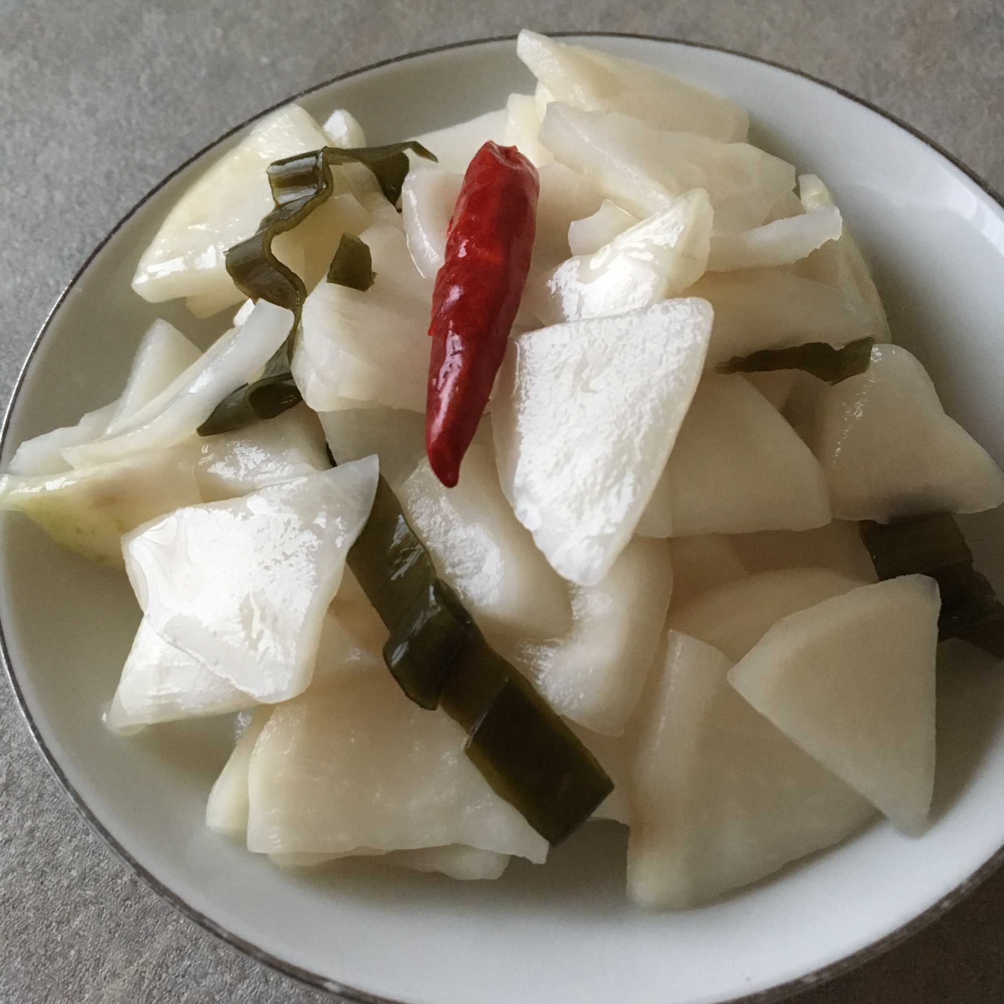 かぶの酢の物♪