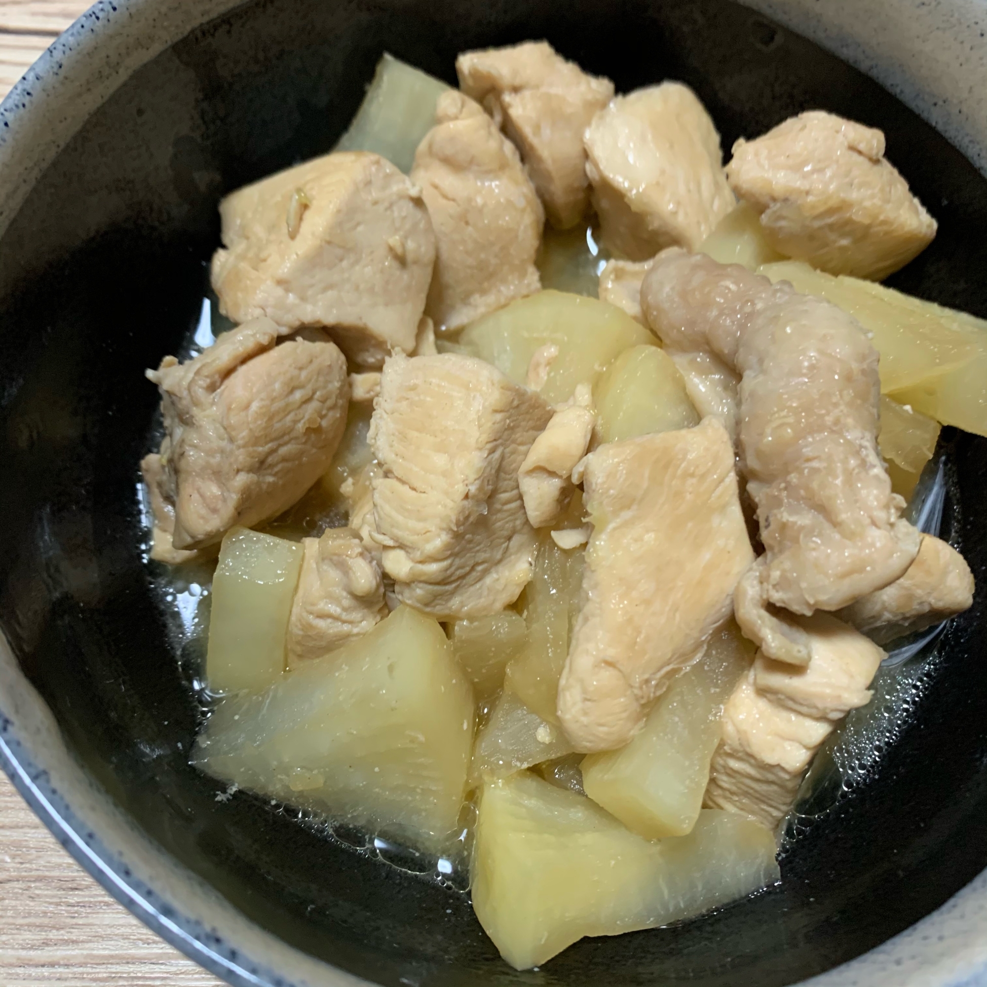 大根と鶏胸肉のさっぱり煮
