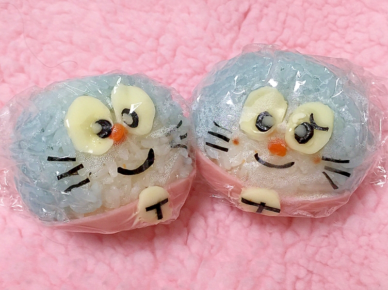 キャラ弁 簡単 ドラえもんおにぎり弁当 レシピ 作り方 By ゆふりママ 楽天レシピ