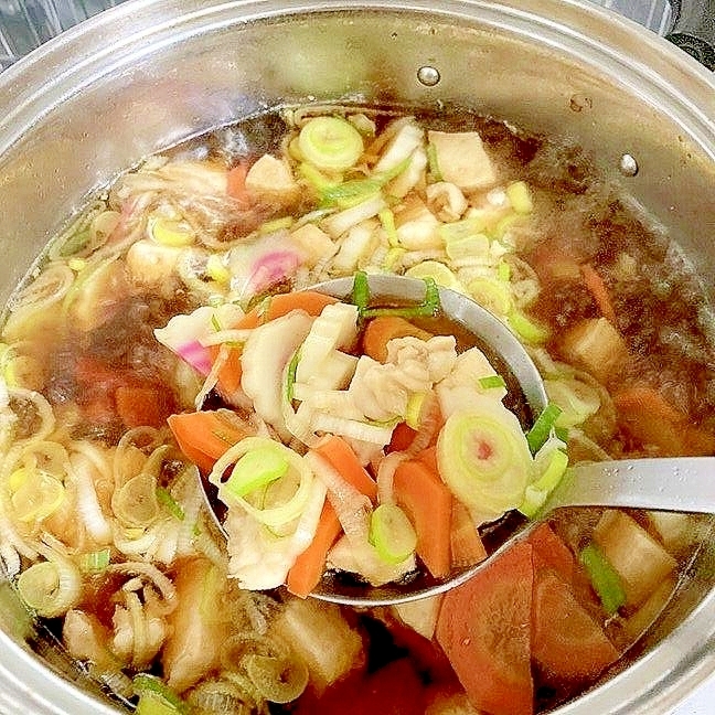 雑煮 醤油味