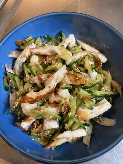 やっぱ白だしはしっかり味をつけてくれるので美味しいです♫きゅうりとちくわの食感も良くて、あっという間に無くなりました。また作ります(^^)