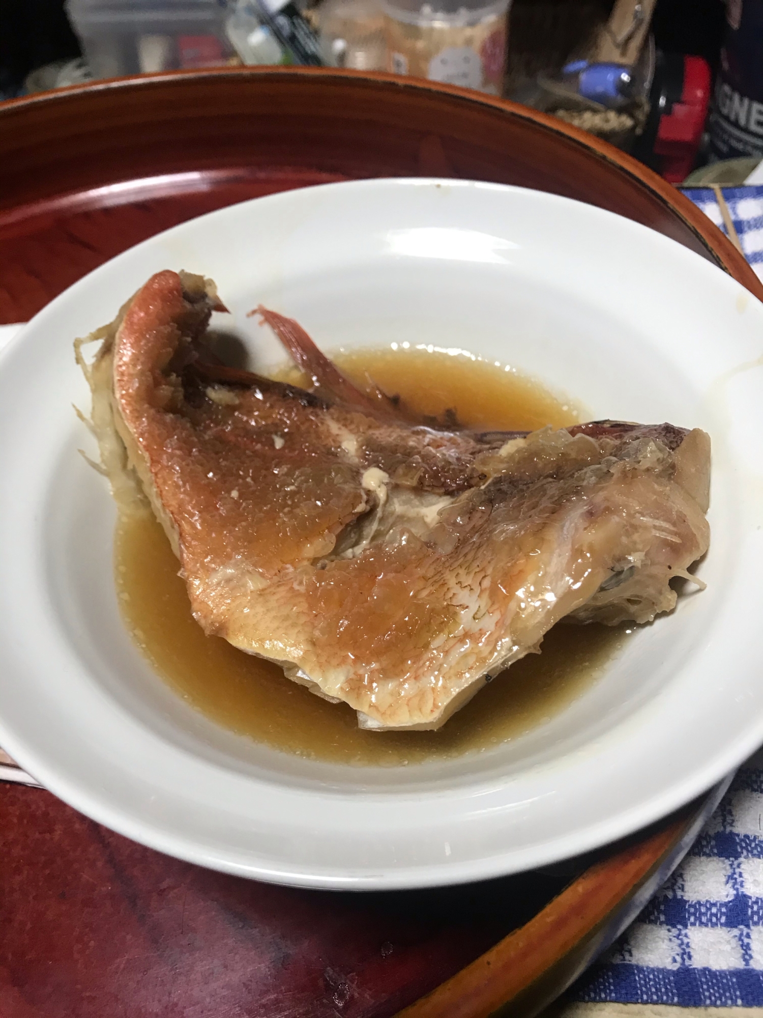 赤魚の煮付け酢