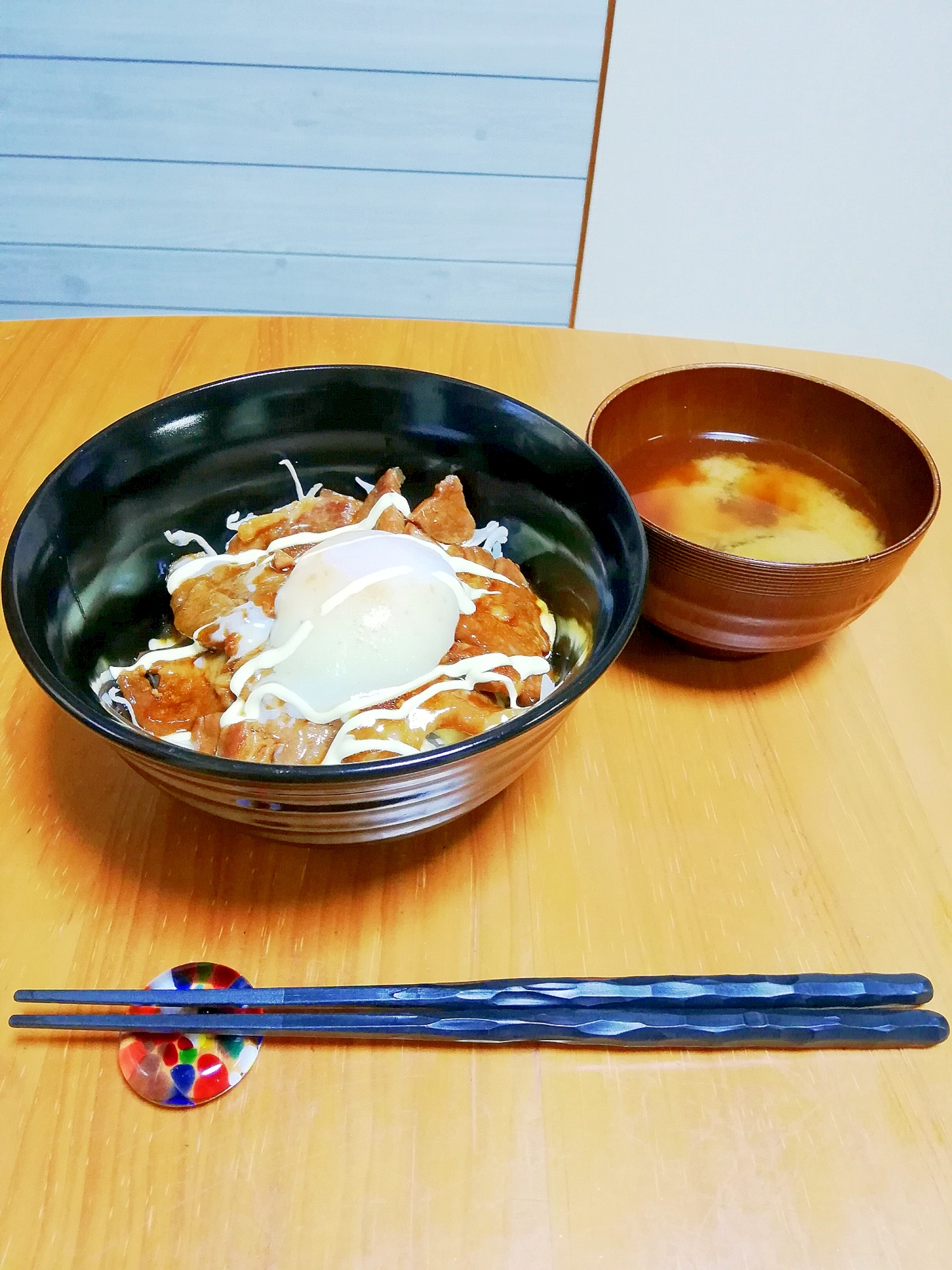 [簡単]我が家特製!!照りマヨ豚丼