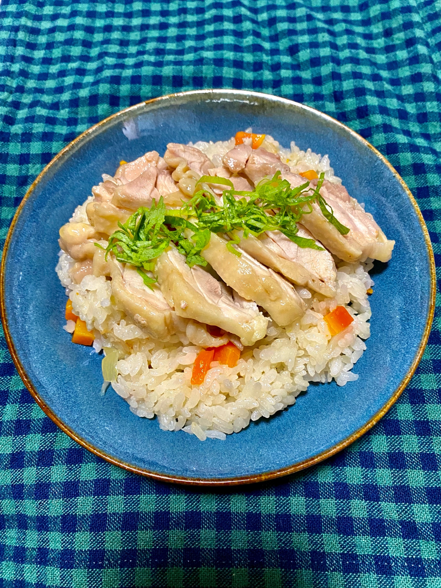 炊飯器で☆丸ごとチキンライス