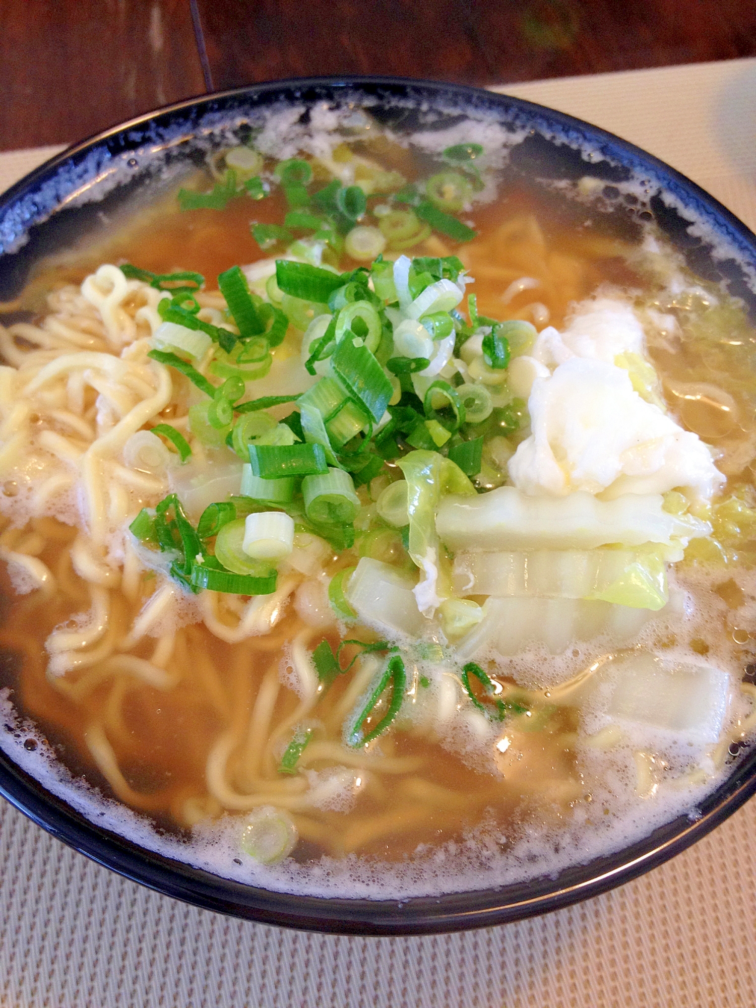 野菜たっぷり☆醤油ラーメン