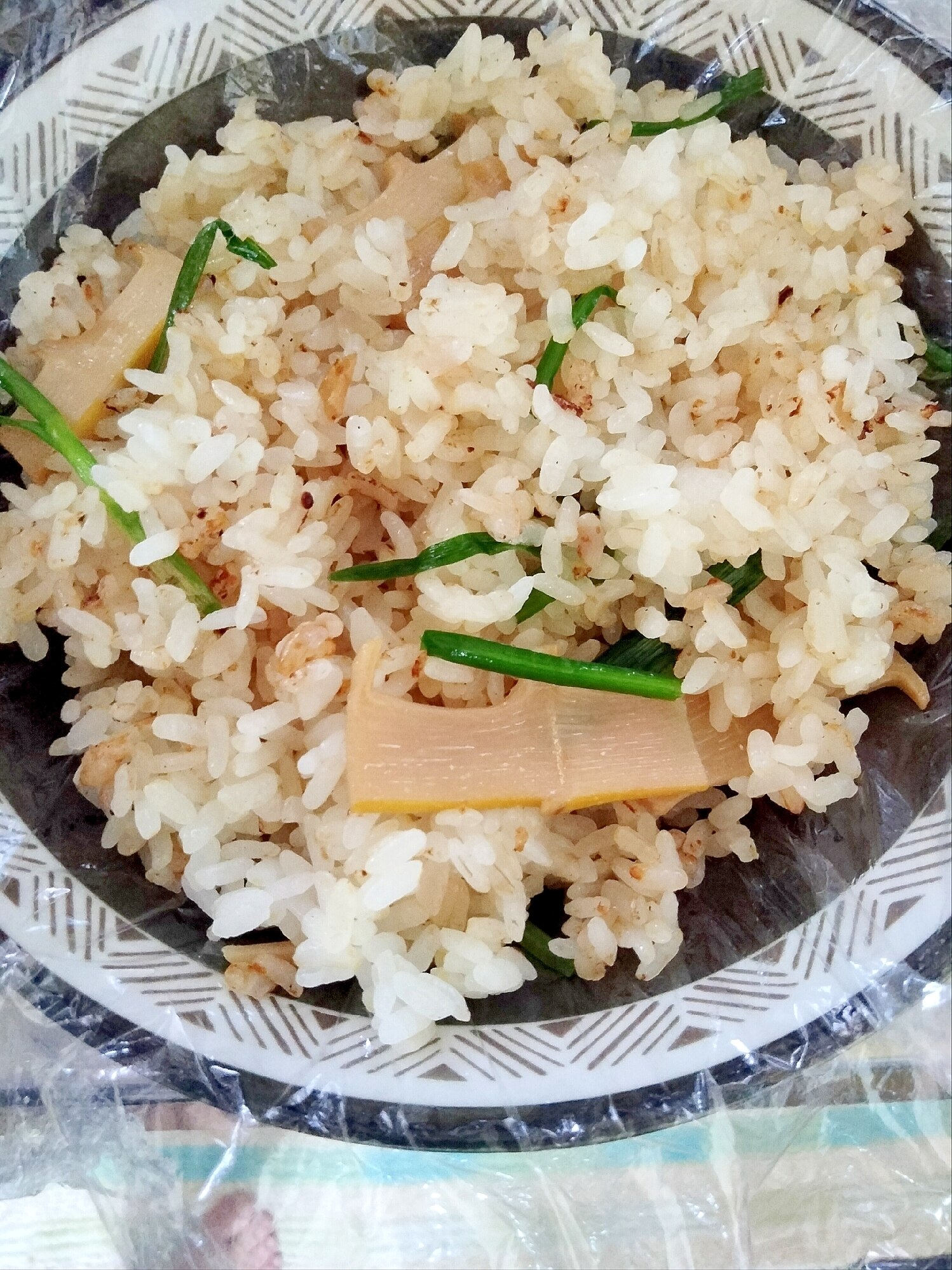 にんにくメンマ炒飯