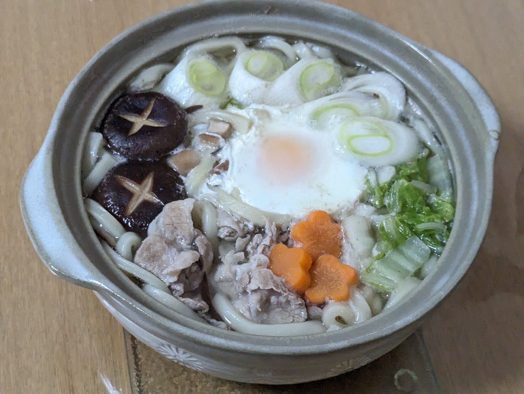 ◇鍋焼きうどん◇ レシピ・作り方 by 月のおと （お返しレポゆっくり