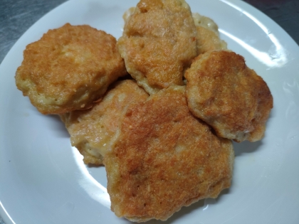 洗い物がフライパンだけ☆鶏ミンチの揚げないナゲット