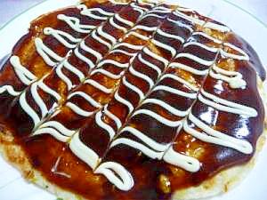米粉と長いもの お好み焼き(とろとろ~)
