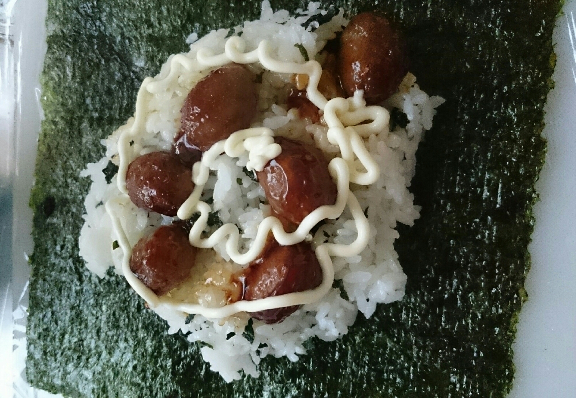 ミートボールおにぎらず レシピ 作り方 By ひかりmam 楽天レシピ ミートボールおにぎらず レシピ 作り方 By ひかりmam 楽天レシピ