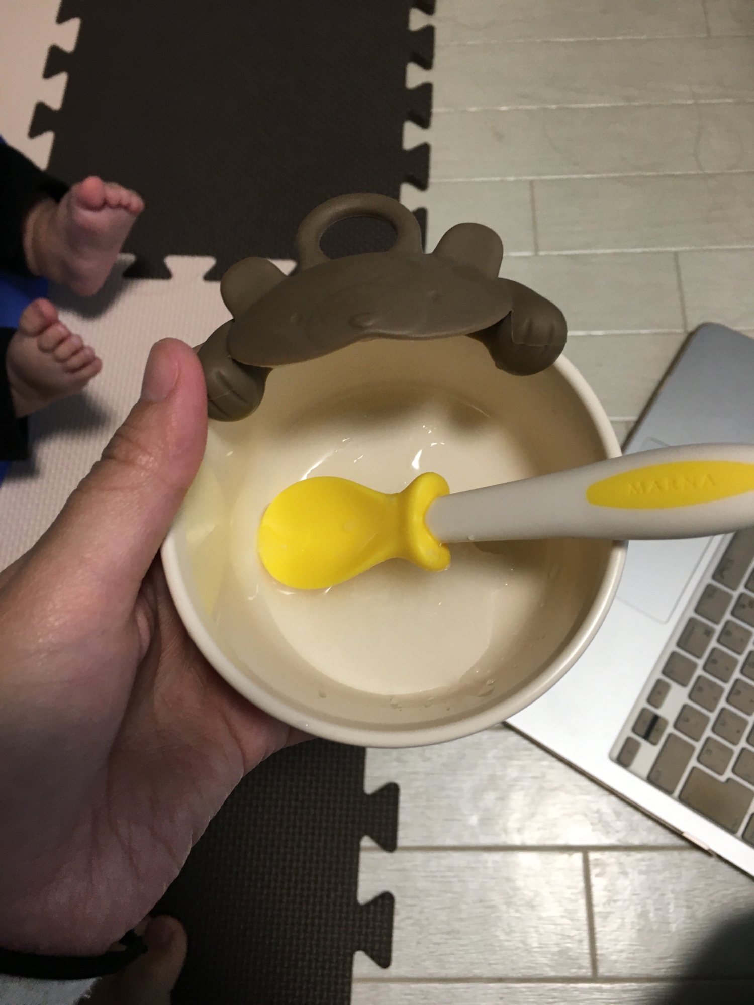 ハンドブレンダーで簡単 離乳食用10倍粥 レシピ 作り方 By れいママ 楽天レシピ ハンドブレンダーで簡単 離乳食用10倍粥 レシピ 作り方 By れいママ 楽天レシピ