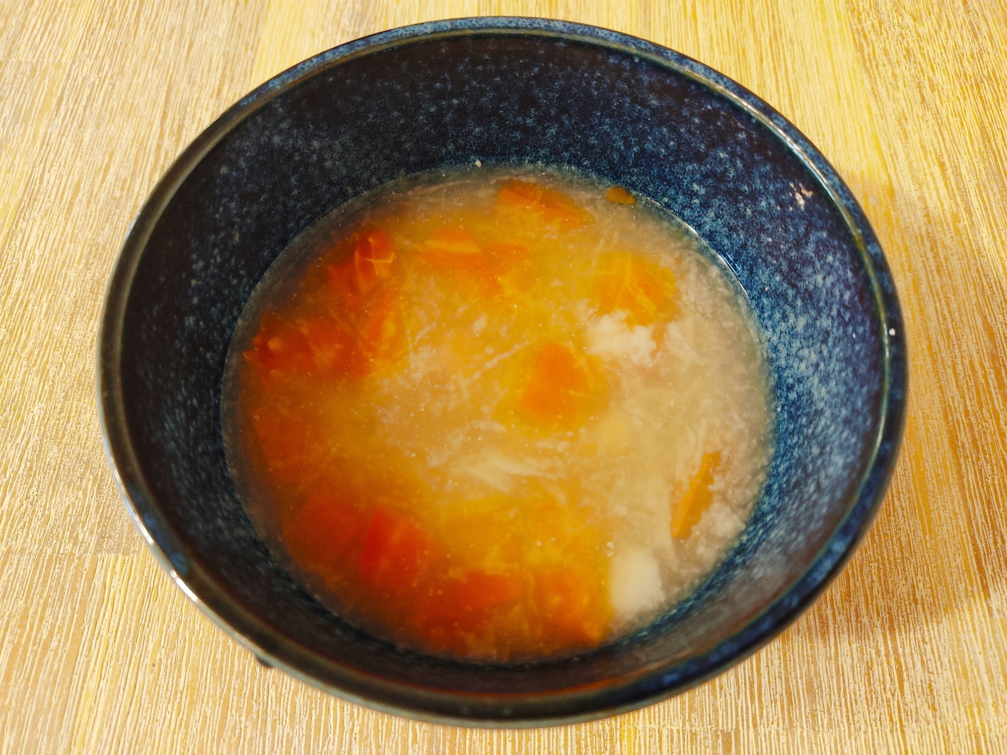とろとろ酸味☆長芋とトマトのスープ