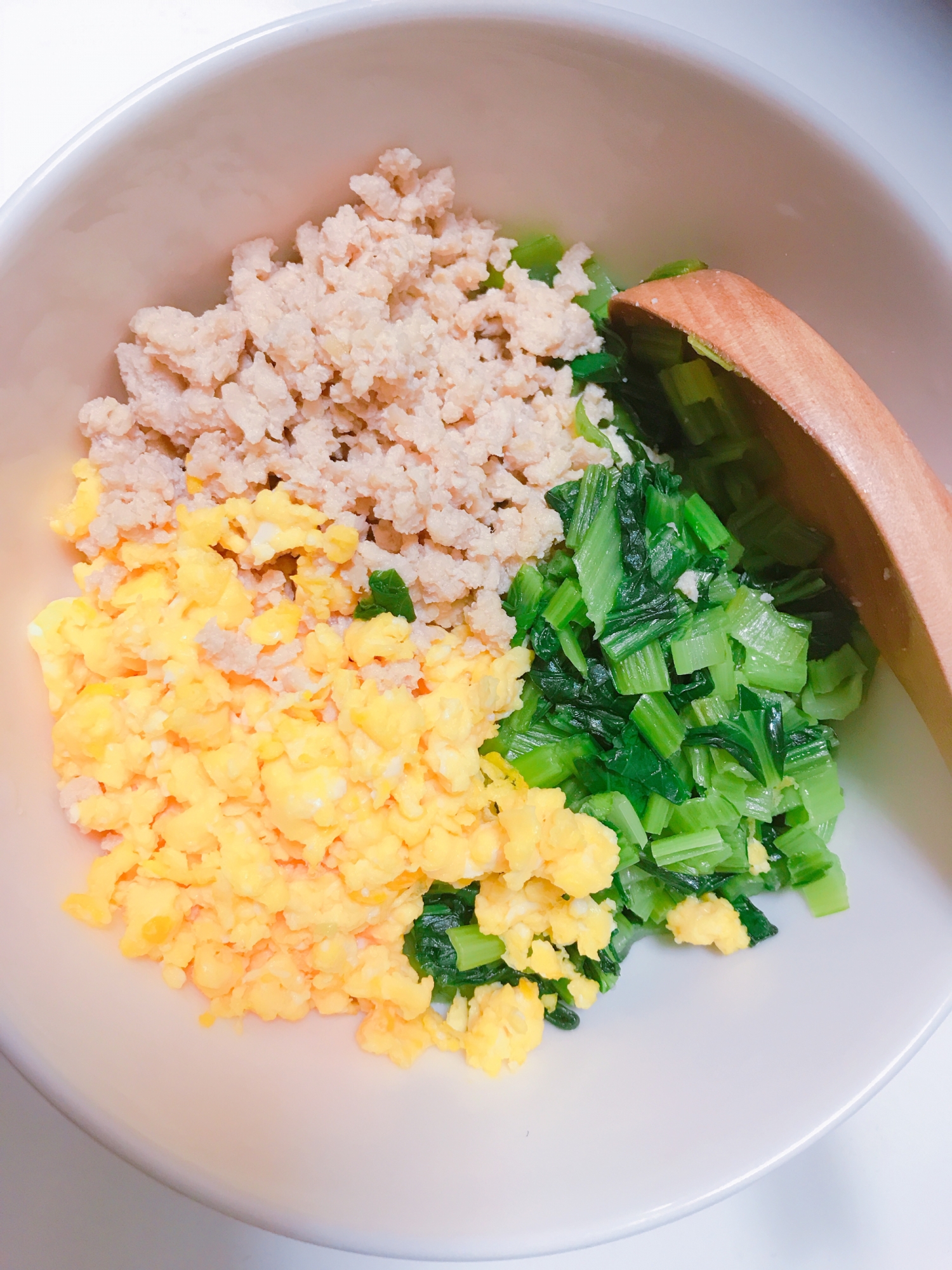 簡単！お弁当や作り置きにも！三色丼(^ ^)