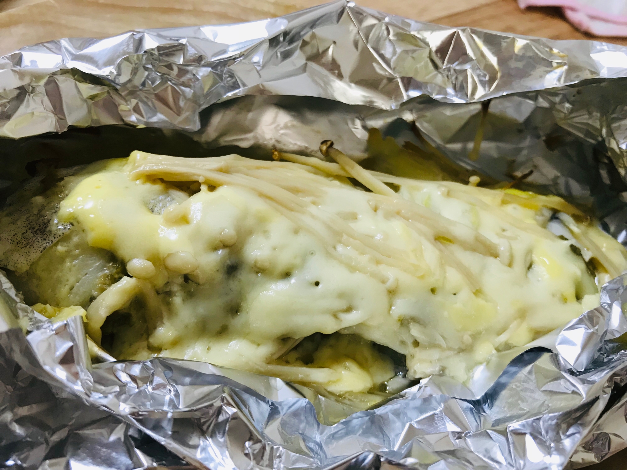 タラの蕗味噌チーズホイル焼き レシピ 作り方 By 怪獣ゴン太 楽天レシピ