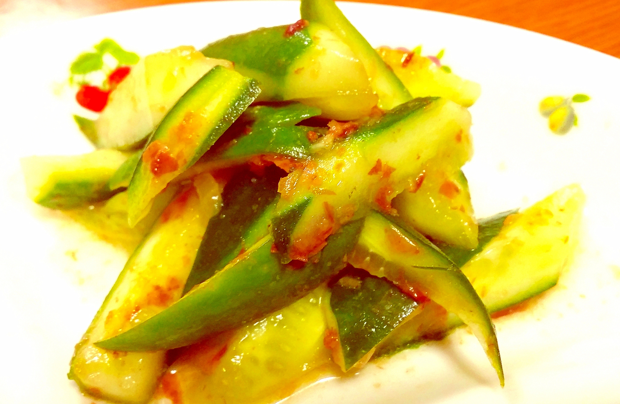 箸休めに☆きゅうりと鰹節の和え物♪