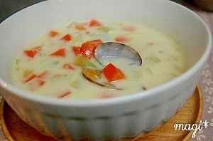 簡単 クラムチャウダー レシピ 作り方 By Magi 楽天レシピ 簡単 クラムチャウダー レシピ 作り方 By Magi 楽天レシピ