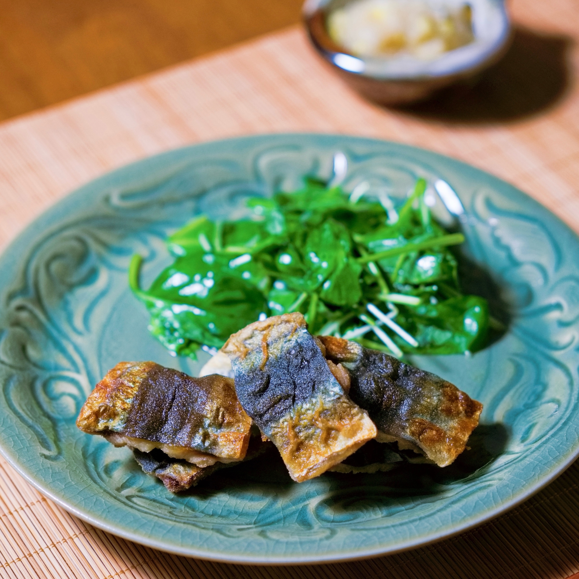 さんまのソテー〜レモンおろしだれ【和食・主菜】