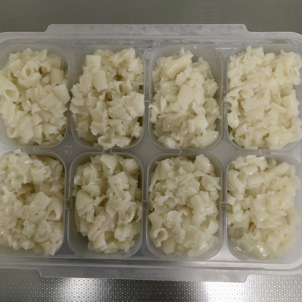 離乳食中期 マカロニ 冷凍保存法 レシピ 作り方 By はるままぽん 管理栄養士 楽天レシピ