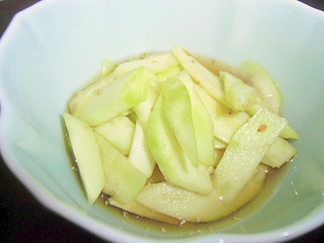 摘果メロンの酢の物