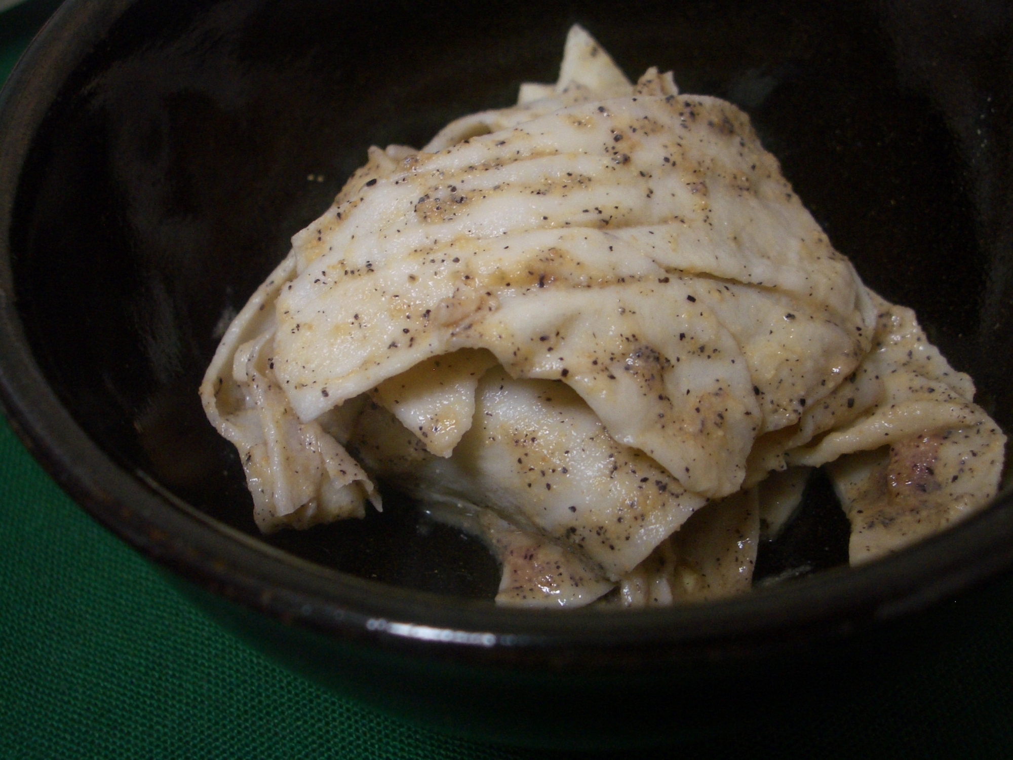 すだれ麩の黄な粉和え