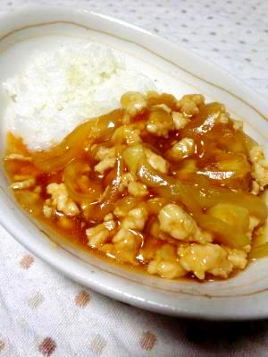 即席！鳥そぼろあんかけ丼