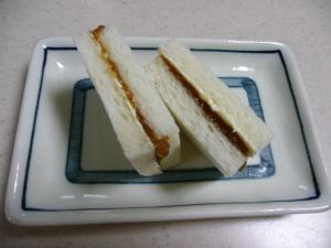 ☆梅ジャムバターのサンドイッチ☆