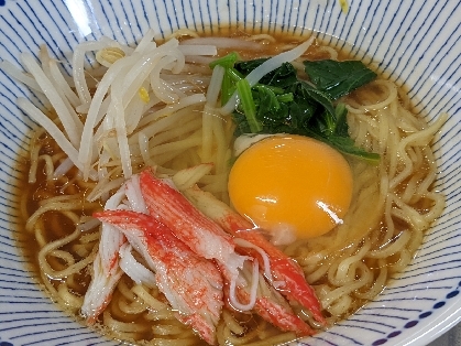 カラフルでおいしかったです♪息子はもやしとほうれん草を端に寄せて食べなかったですけどね〜^^;ま、私も子どもの頃同じようなことしてました(^o^;)