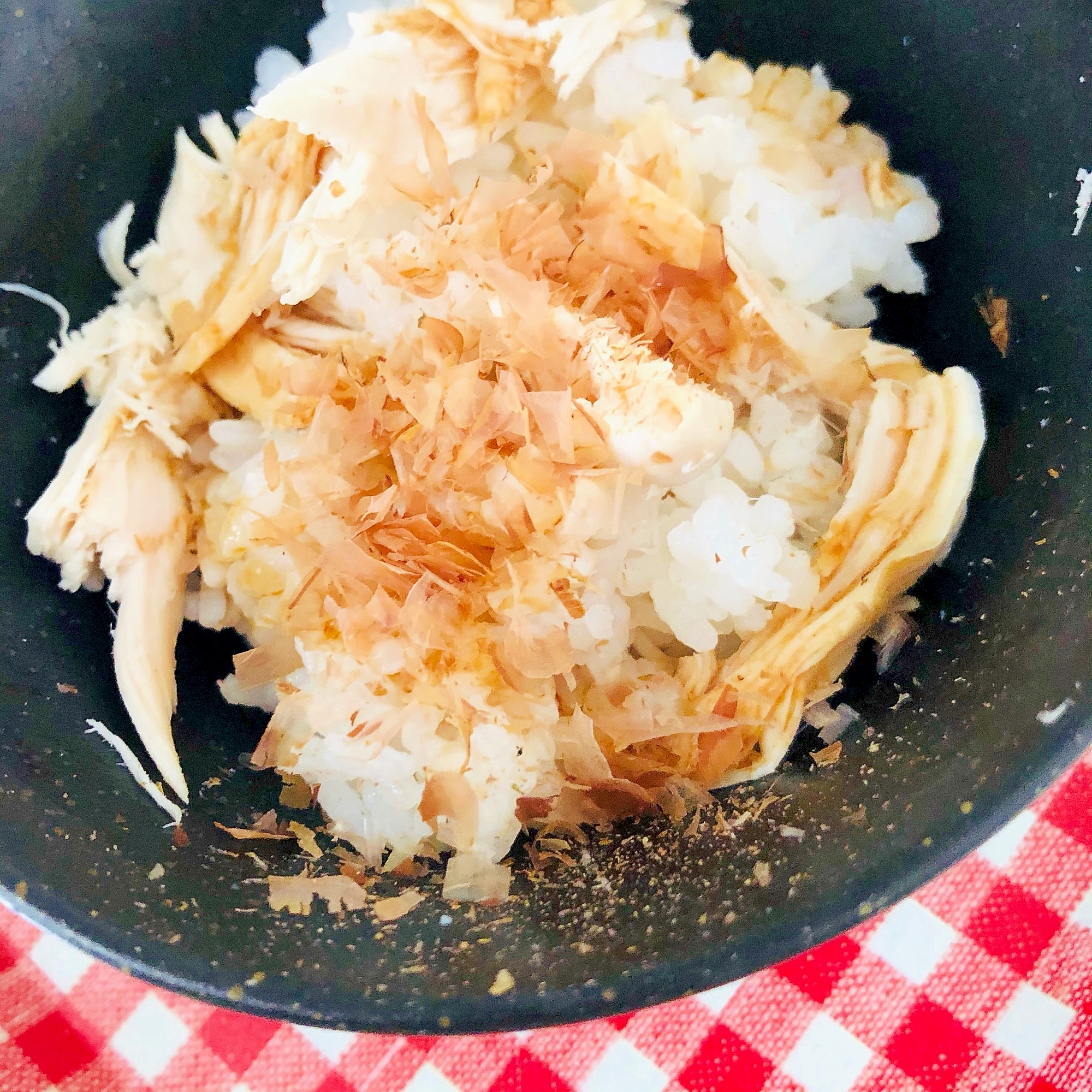 鶏ハムのバター醤油ご飯 レシピ 作り方 By さくらぐみ 楽天レシピ