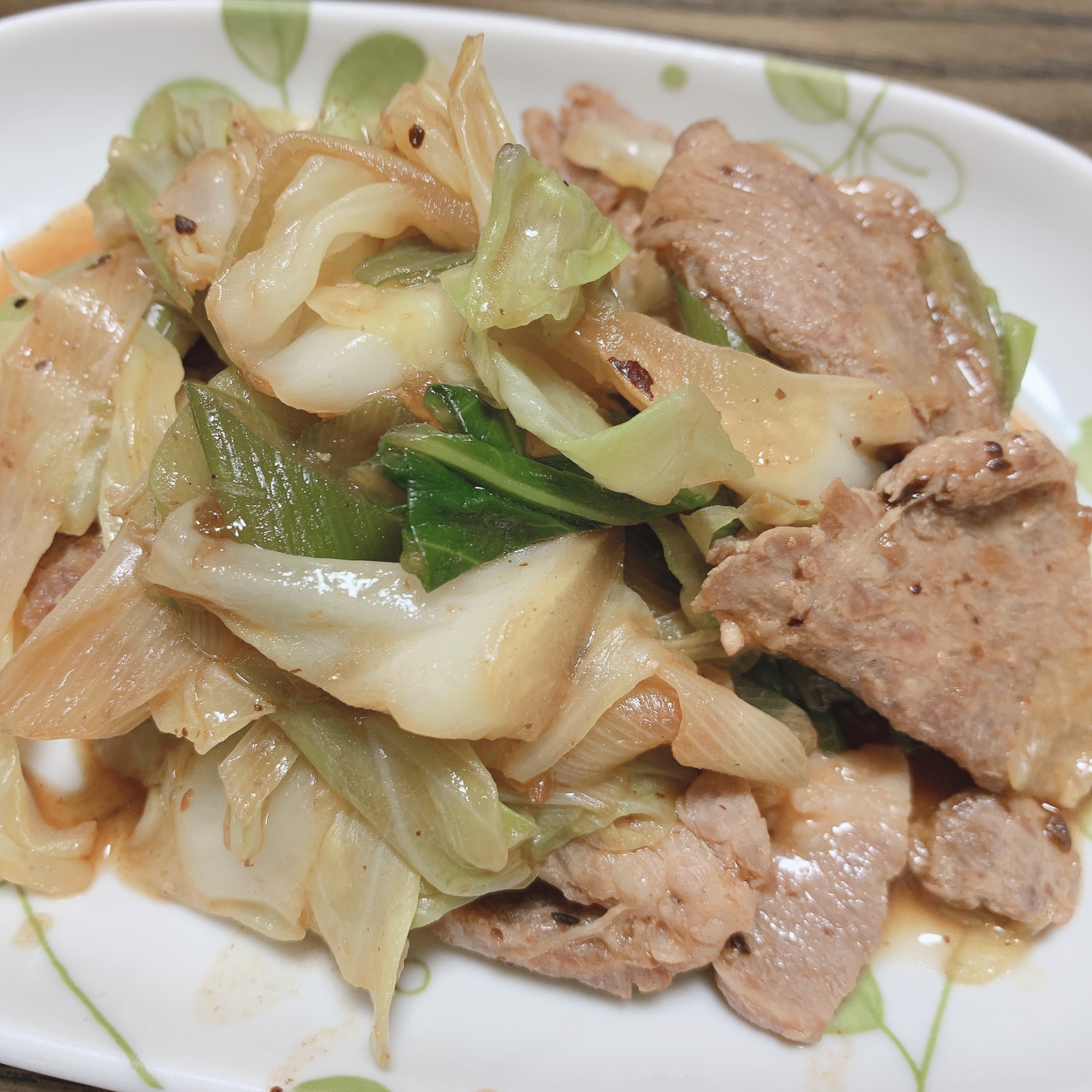 お弁当に♪キャベツと豚肉炒め