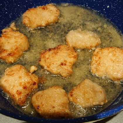 少しでも簡単に！鶏むね肉の唐揚げ