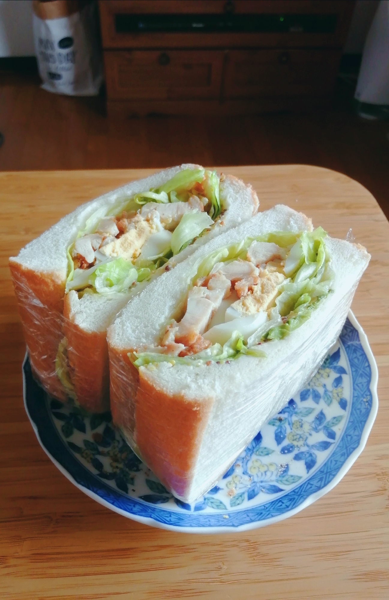 チキンレタス☆サンドイッチ