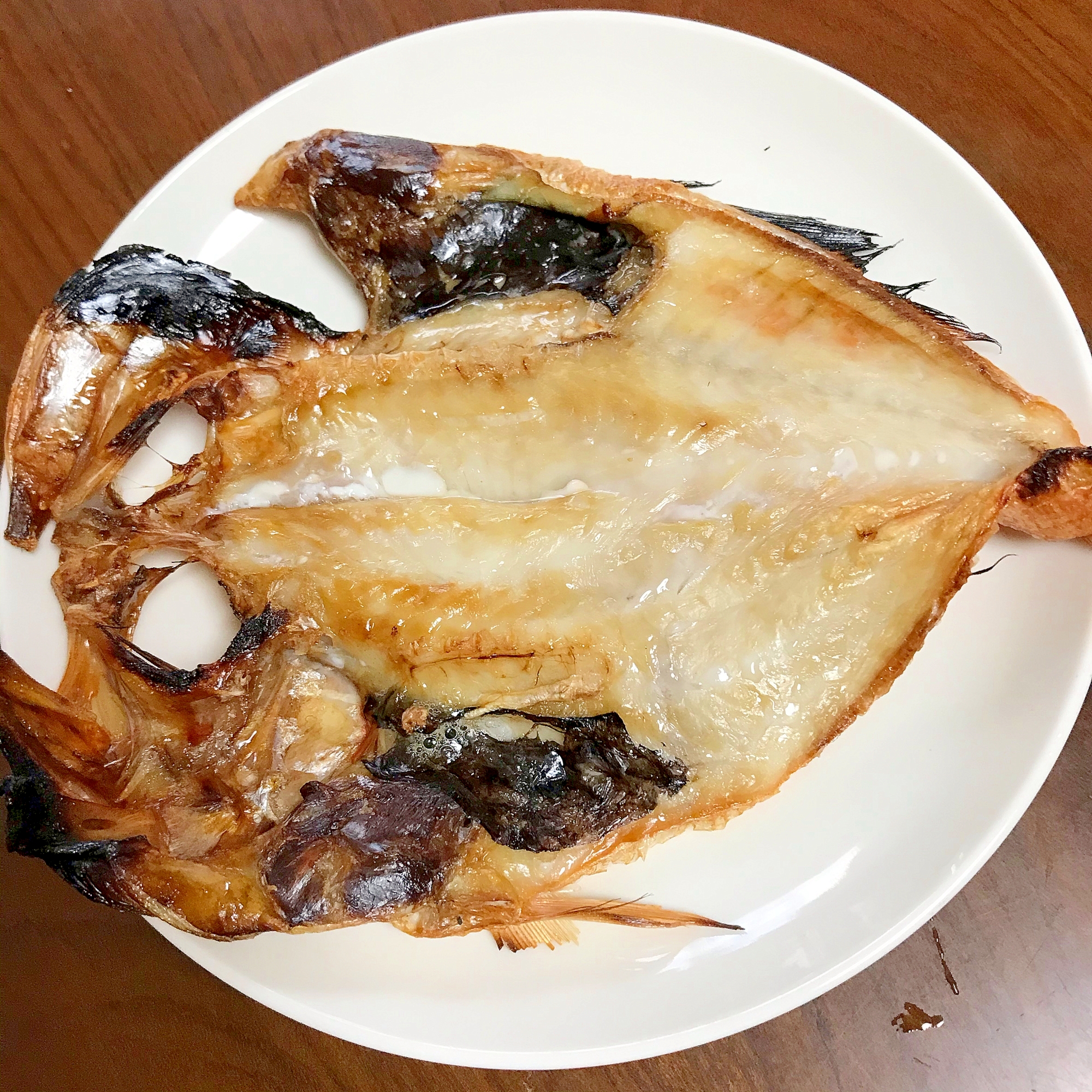 レンコ鯛の干物のグリル焼き