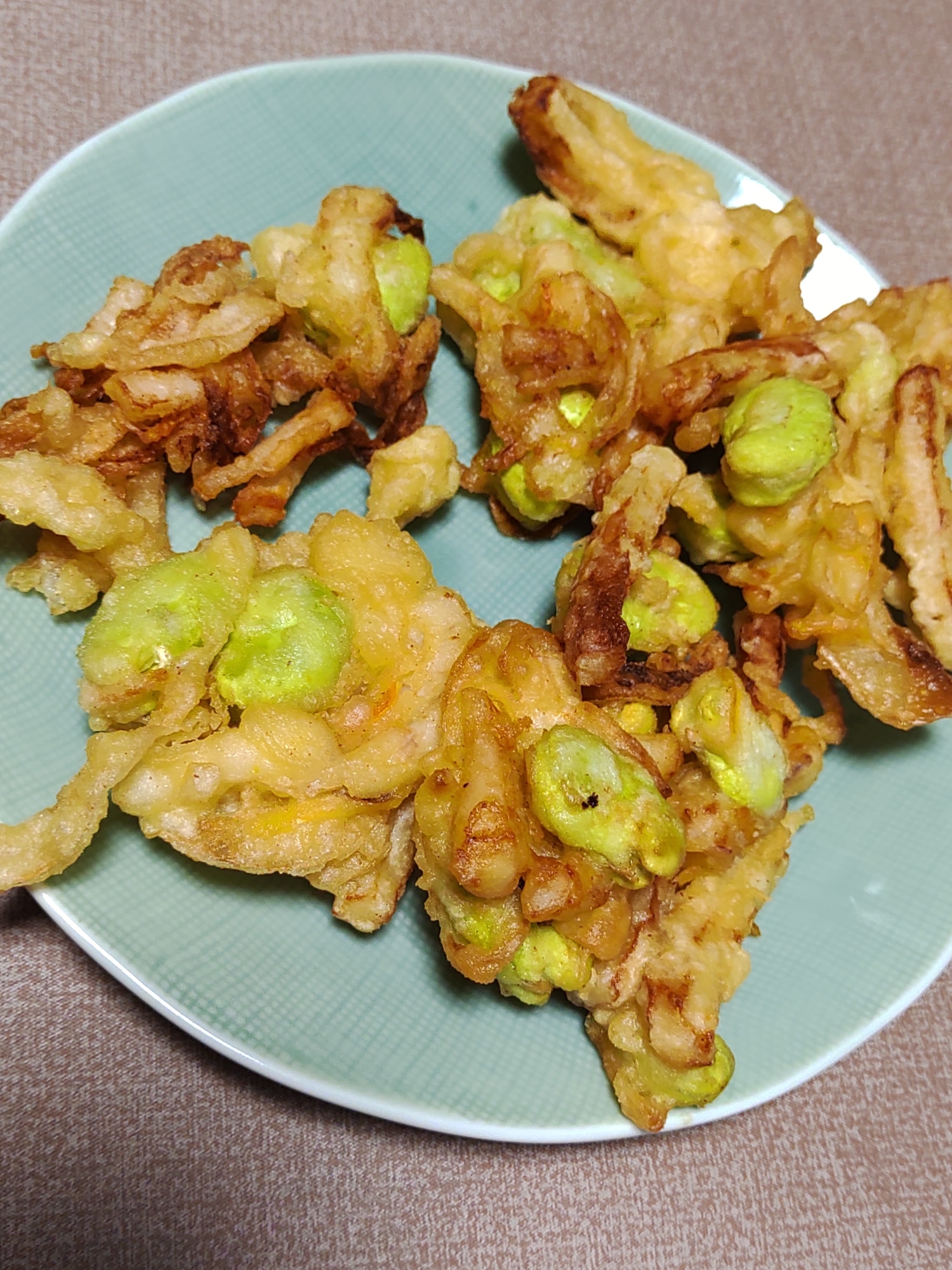 そら豆入りかき揚げ
