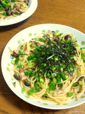 めんつゆで簡単☆和風きのこパスタ