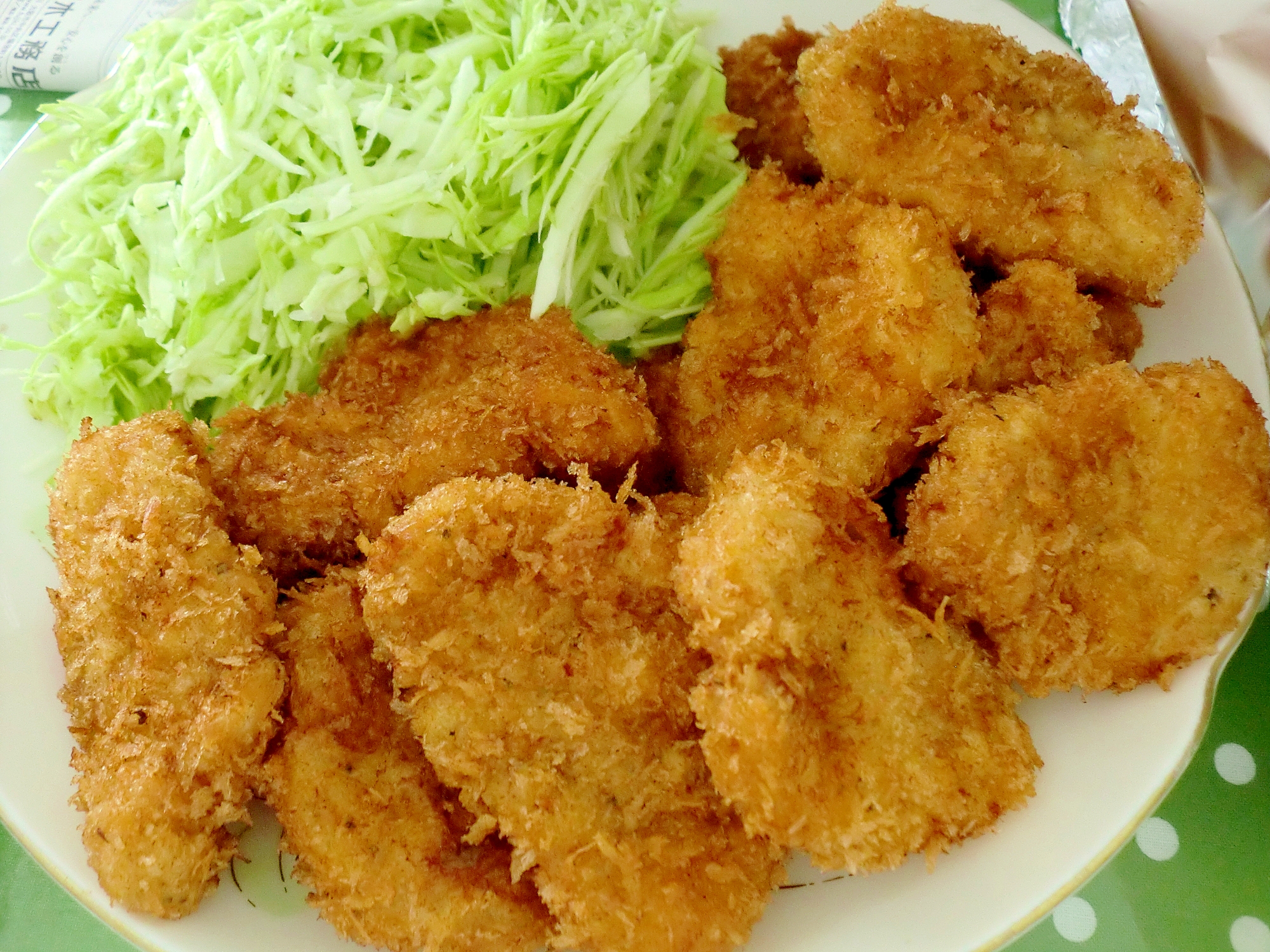 ガーリックが効いた一口カツ レシピ 作り方 By Hottyoi 楽天レシピ