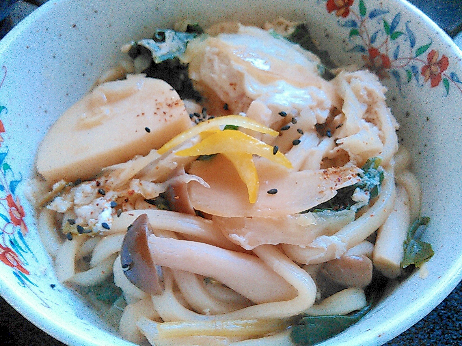 柚子香る☆ほっこり煮込みうどん