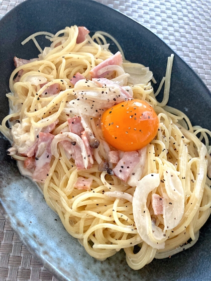 すごく美味しくてとても簡単なのでリピしてます！
我が家の定番パスタに仲間入り♪