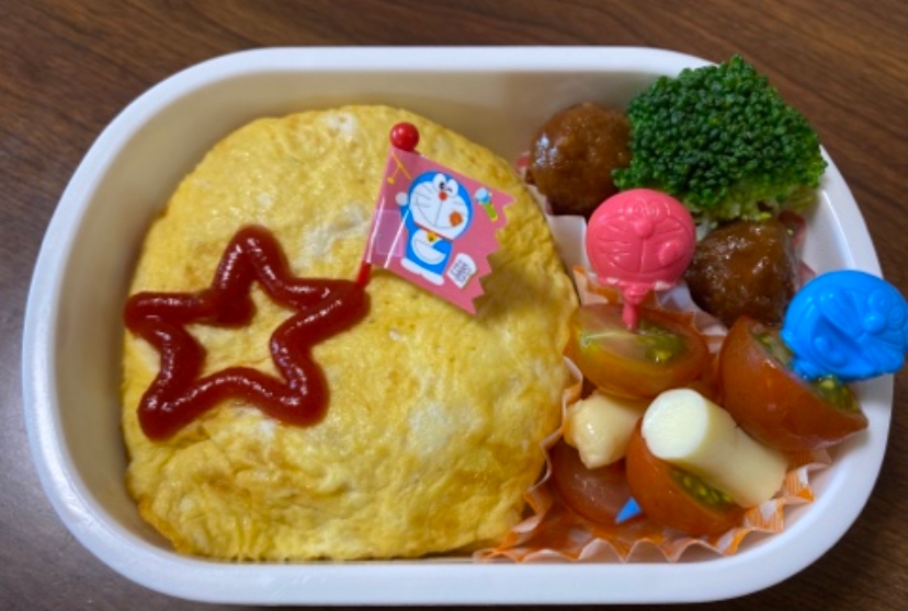 幼児用お弁当に☆オムライス