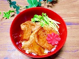 大盛りっ☆豚丼